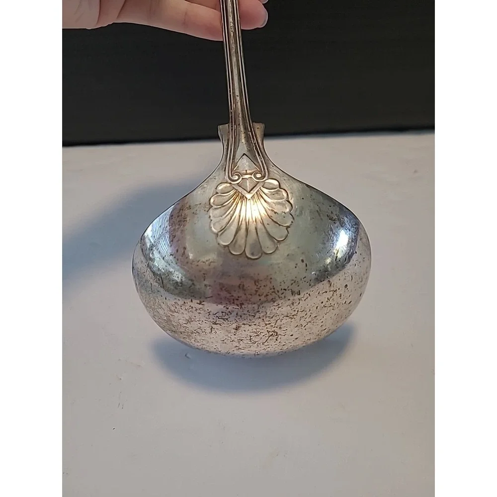 Silver Plated Sheffield England Company Ladle 12